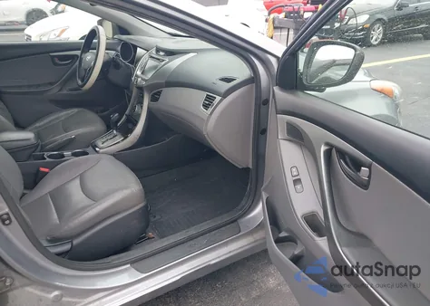 2013 Hyundai Elantra Limited from USA, damaged, VIN KMHDH4AE0DU737849